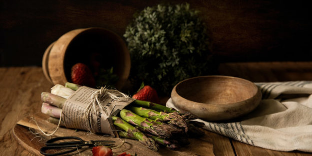 Chicken and asparagus stir-fry
