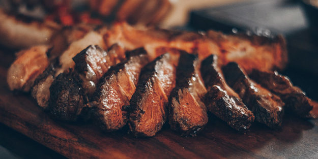 Sweet and sour skirt steak